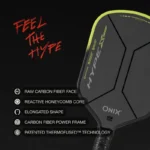 Hype X Pro Raw Carbon Pickleball Paddle - Image 10