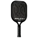 Malice Raw Carbon Fiber Open Throat Pickleball Paddle - Image 11